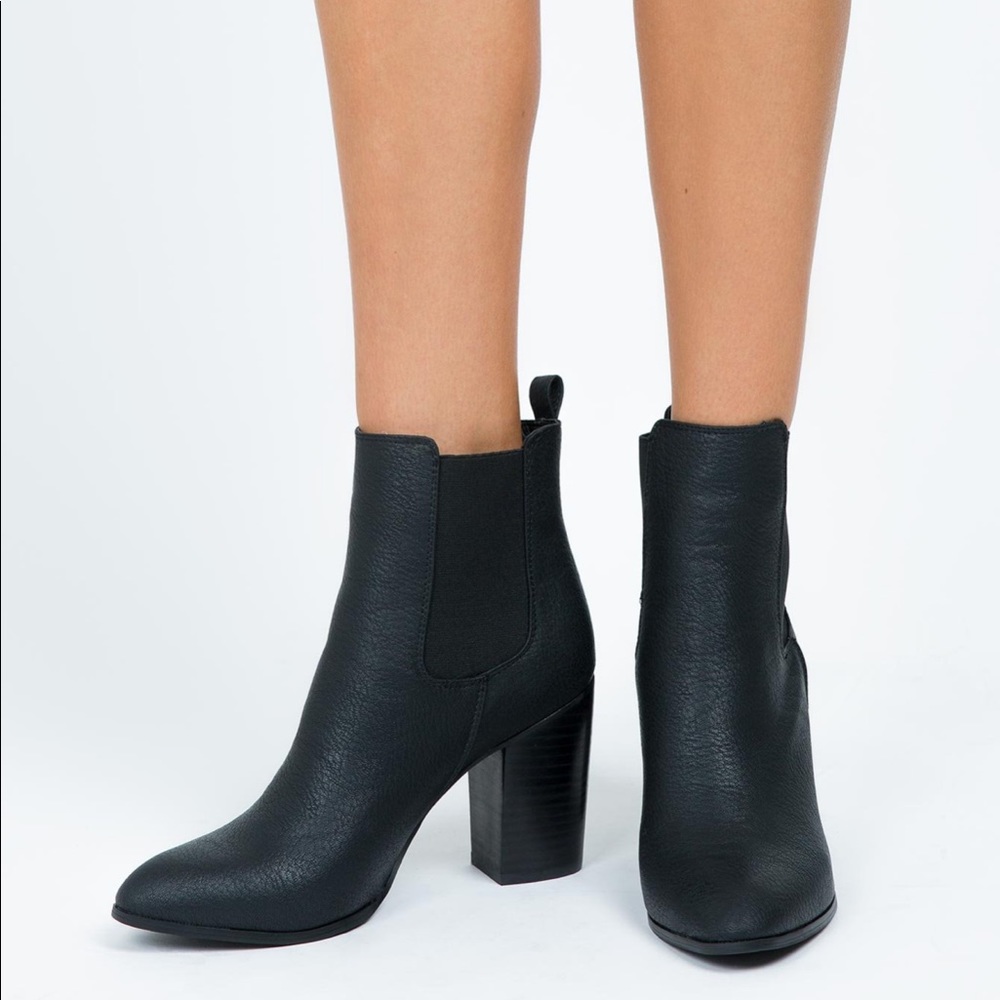 BILLINI BLACK TUMBLE JAIDA BOOTS x Princess Polly